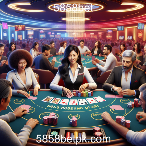 Descubra a Experiência de Jogos Ao Vivo na 5858bet